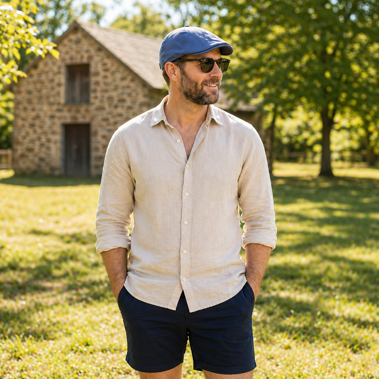Summer Flat Cap — Low Profile