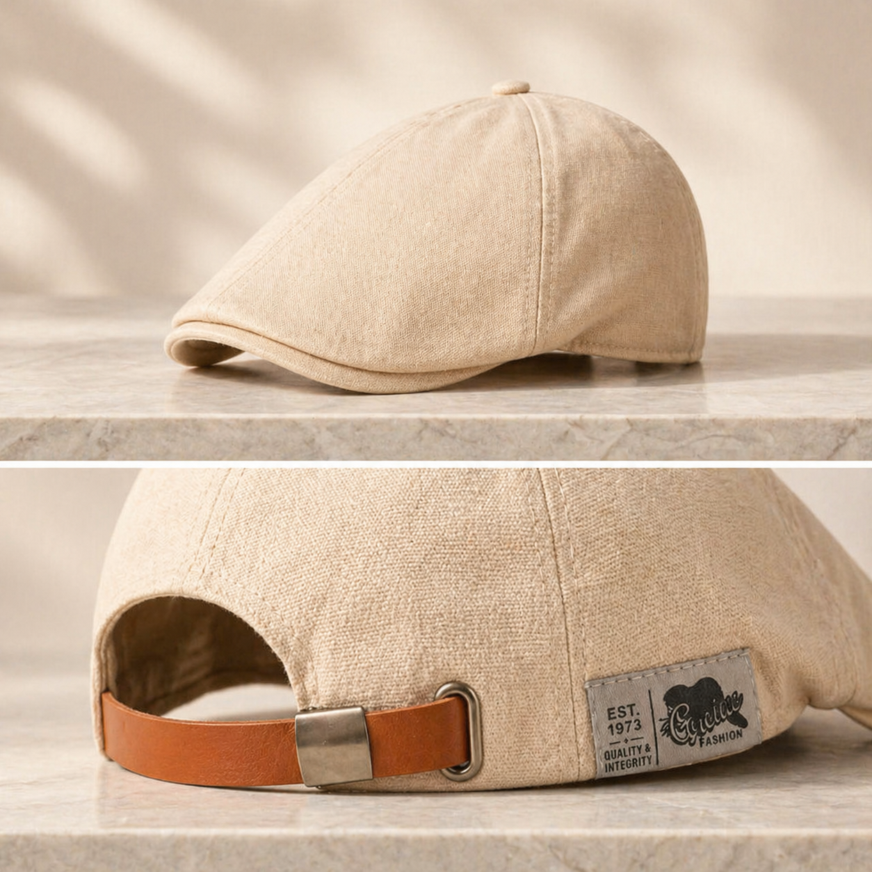 Summer Flat Cap — Low Profile